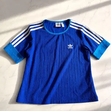 adidas Originals 아디컬러 70s 니트 T셔츠 블루 L