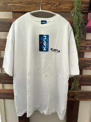 KAVU x FREAK'S STORE/카브 별주 T셔츠 프렌치 불독 자수