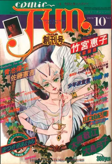 산 출판 1978년 (쇼와 53년) BL 잡지 !! 코믹 JUN 78/10 1