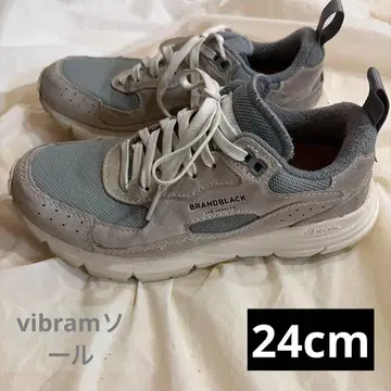 BRANDBLACK 스니커즈 그레이 24cm vibram 밑창