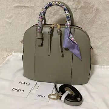 컨디션 최상 훌라 FURLA MIASTELLA 숄더백 스카프