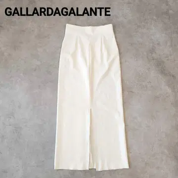 GALLARDAGALANTE 스트레치 맥시 스커트 화이트