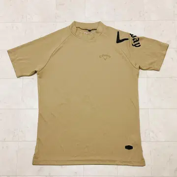 Callaway 캘러웨이 모크넥 반팔 셔츠 L 사이즈 백 로고