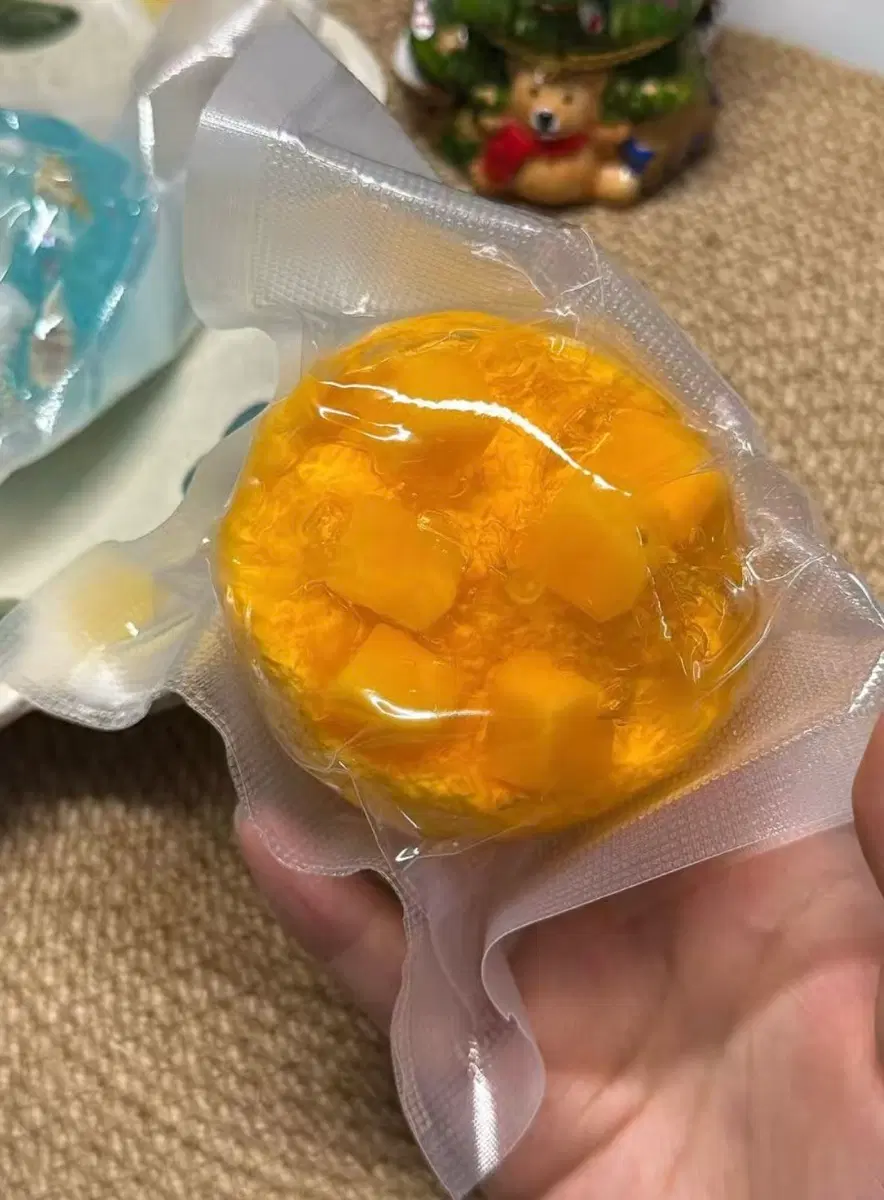 신라 망고빙수 샤베트 슬랑이 말랑이 샤오홍슈 왁뿌볼