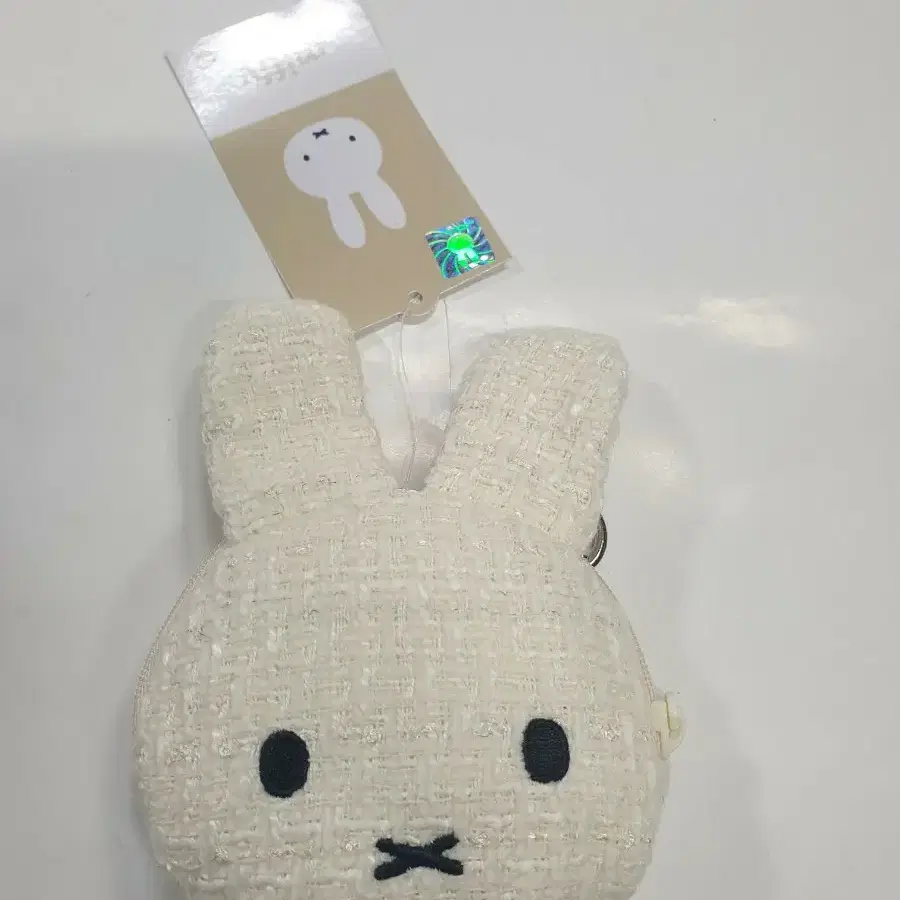 ~10/5)미피 트위드 동전지갑 인형 키링
