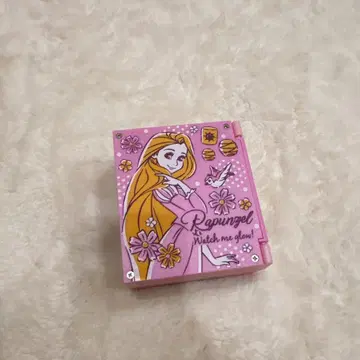 라푼젤 접이식 아날로그 시계 거울 포함