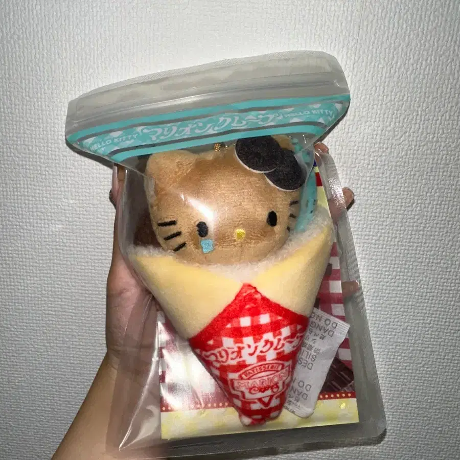 헬로키티 마리온 크레페 인형 민트초코