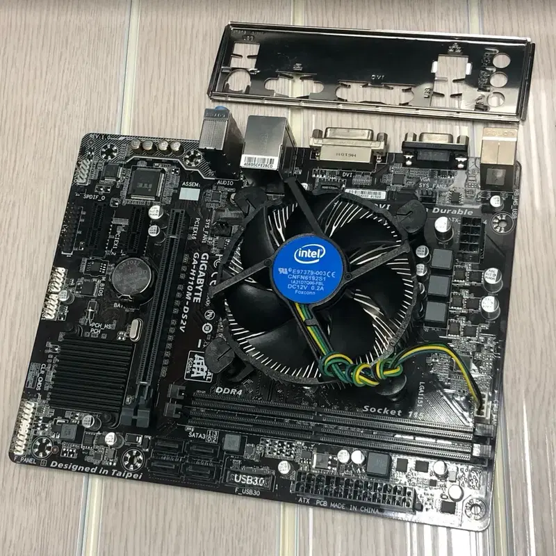 i5-6500 CPU + H110M 메인보드 + 쿨러 세트