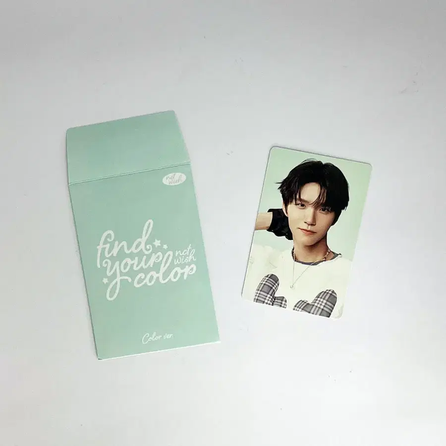 엔시티위시 재희 파인드유어컬러 포토카드 포카 COLOR_6 NCT WISH JAEHEE FIND YOUR COLOR PHOTOCARD COLOR_6