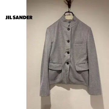 이탈리아제 JIL SANDER 스탠드 카라 테일러드 자켓