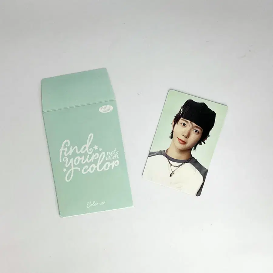 엔시티위시 료 파인드유어컬러 포토카드 포카 COLOR_5 NCT WISH RYO FIND YOUR COLOR PHOTOCARD COLOR_5