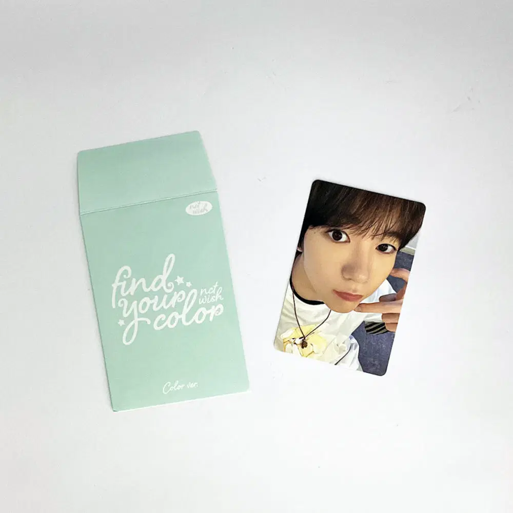 엔시티위시 료 파인드유어컬러 포토카드 포카 COLOR_1 NCT WISH RYO FIND YOUR COLOR PHOTOCARD COLOR_1