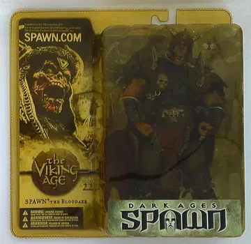 McFARLANE TOYS 시리즈 22 / 다크 에이지 스폰 더 바이킹 에이지 스폰 더 블러드액스 6인치