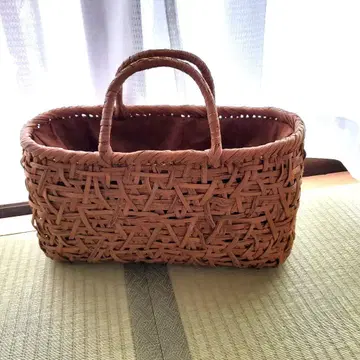 미사용 ] 야마부도 바스켓백 란레아미
