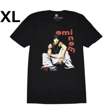 정품 새상품 에미넴 EMINEM 티셔츠 블랙 XL 랩 티셔츠