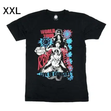 새상품 정품 레드 핫 칠리 페퍼스 렛치리 RHCP T셔츠 XXL