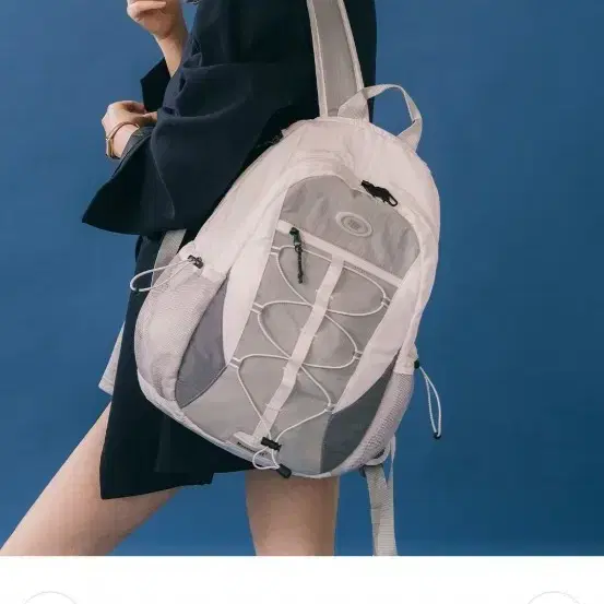 마스마룰즈 세이프 스텔릭 백팩 모노화이트