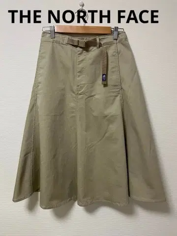 THE NORTH FACE PURPLE LABEL 플레어 스커트 베이지
