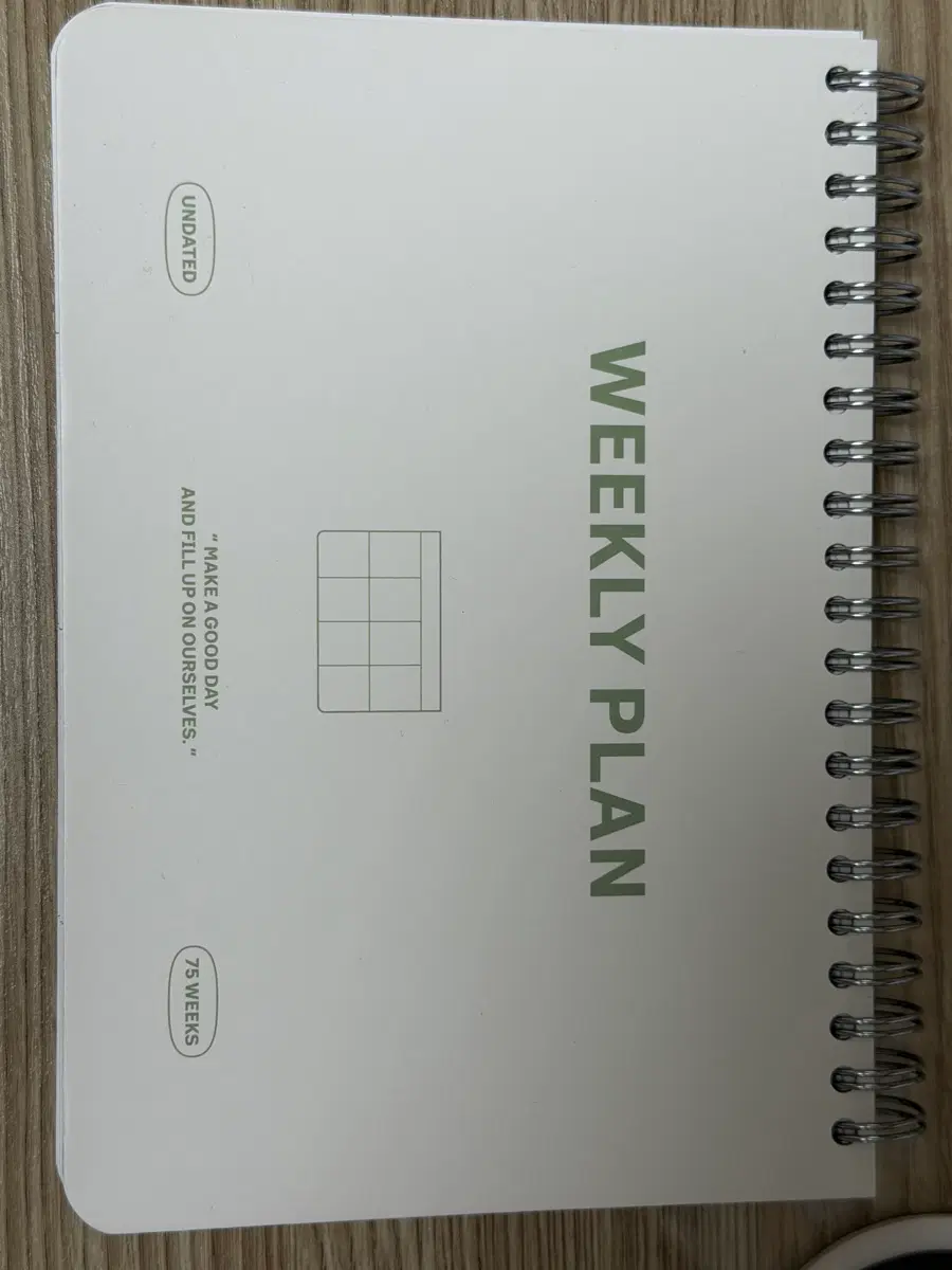 스터디 주간 위클리 플래너