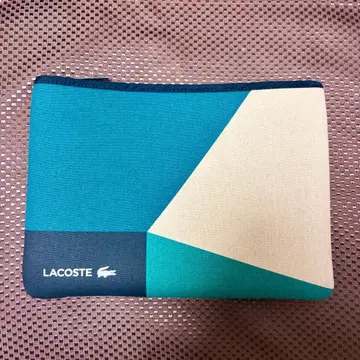 [새상품급] LACOSTE 클러치백 멀티 컬러