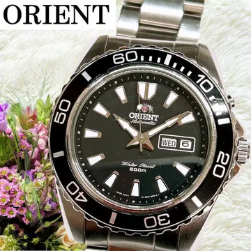 작동 오리엔트 ORIENT 다이버 워치 데이트 y2k EM75