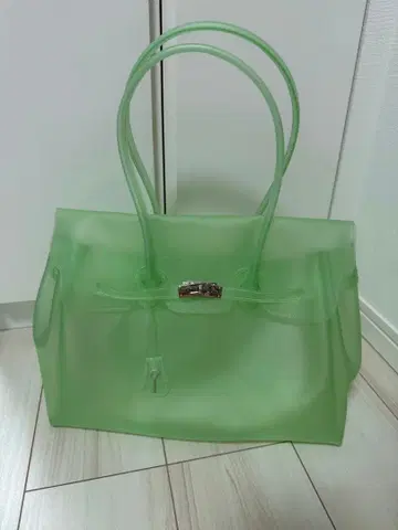 jelly bag Jelly Firkin 젤리백 라이트 그린