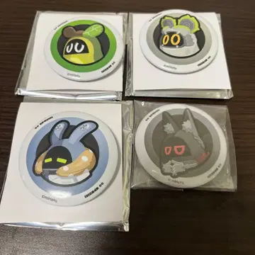 젠제로 캔뱃지 봄프 4종 세트 시크릿