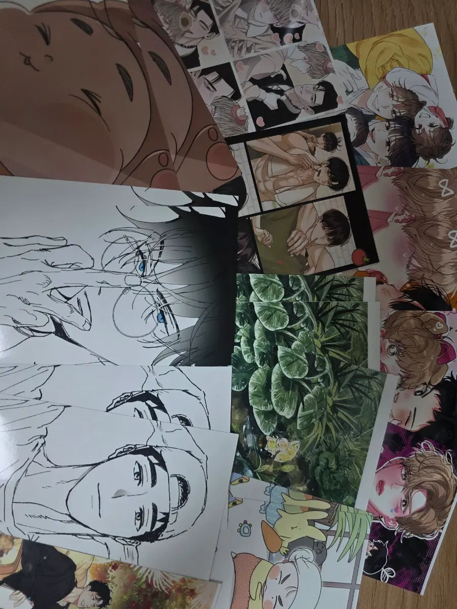 bl 봄툰,외 일러스트 엽서 팝니다