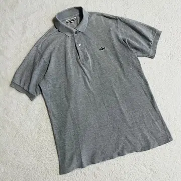 새상품급 라코스테 반팔 피케 셔츠 그레이 3 CHEMISSE LACOSTE