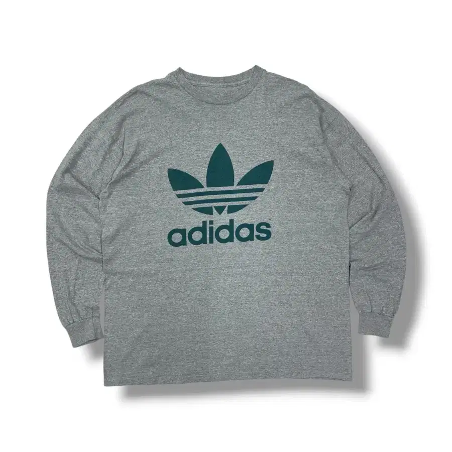 [2XL] 90s 아디다스 빅로고 롱슬리브 티셔츠