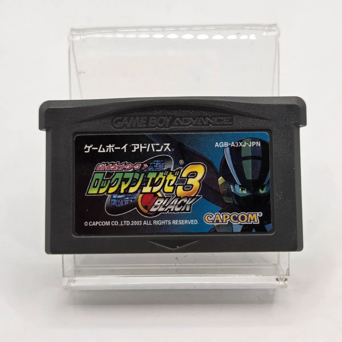 [일판] GBA / 게임보이어드밴스 록맨 에그제 3 블랙 (세이브 전지 교체) (34)