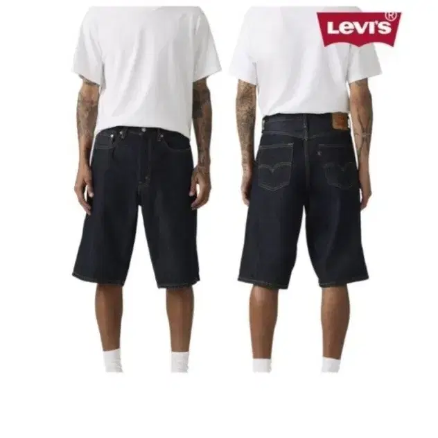 (매장구매 새상품) 리바이스 LEVIS 남성 470 배기 숏츠