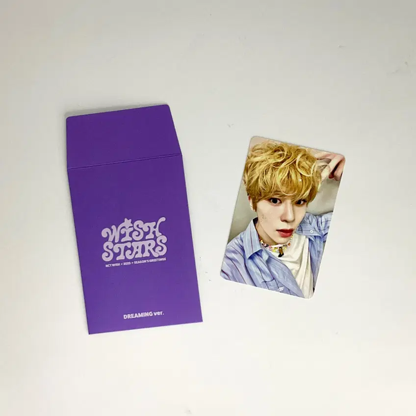 엔시티위시 시온 2025 시즌그리팅 포토카드 A_1 NCT WISH SION 2025 SEASON'S GREETINGS PHOTOCARD A_1