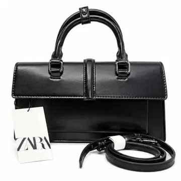 ZARA 롱 쉐이프 시티백 미니 핸드백 2WAY