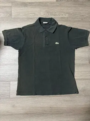 LACOSTE 라코스테 피케 셔츠 블랙