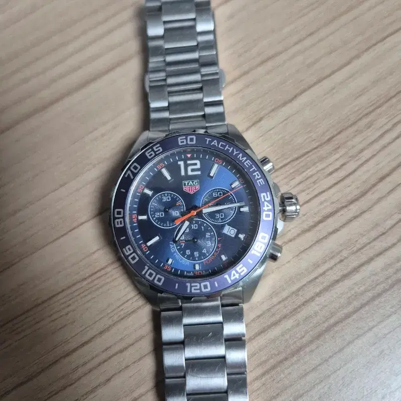 태그호이어 포뮬러1 크로노그래프 청판43mm