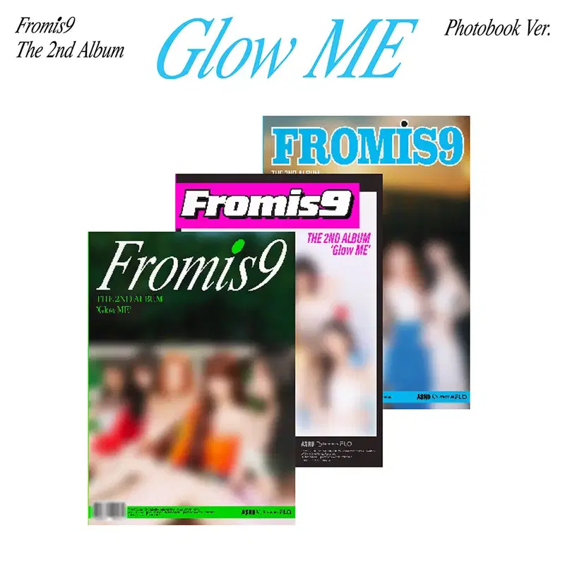 세트 3개 미개봉 프로미스나인 Glow Me 앨범