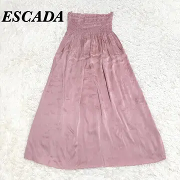 [ 새상품급 ] ESCADA 튜브 베어 원피스 S 핑크