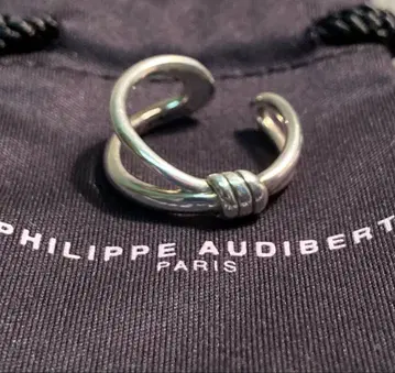 PHILIPPE AUDIBERT 링 반지 실버