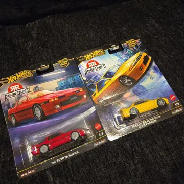 미개봉 핫휠 프리미엄 카 컬처 70 수프라 32 GTR 2대