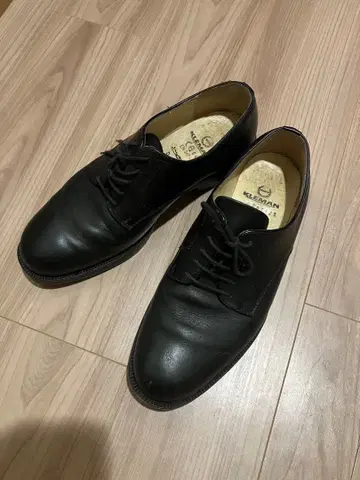 KLEMAN PASTAN 플레인토 가죽 신발 새상품급 프랑스제