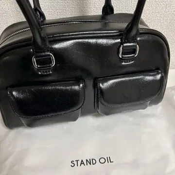 스탠드 오일 스탠드 오일 처비 백 블랙