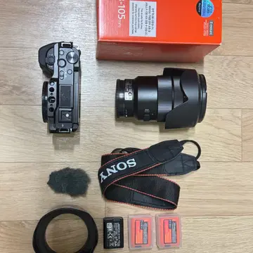 소니 ZV-E10 + 18-105mm F4 G OSS + 35mm F1.8 OSS 풀세트 판매합니다