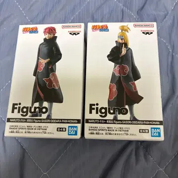 NARUTO-나루토- 돌풍전 Figuno 2체 세트 아카츠키 미개봉 새상품 조형