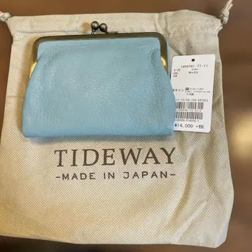TIDEWAY 가마구치 지갑 미사용 택 포함