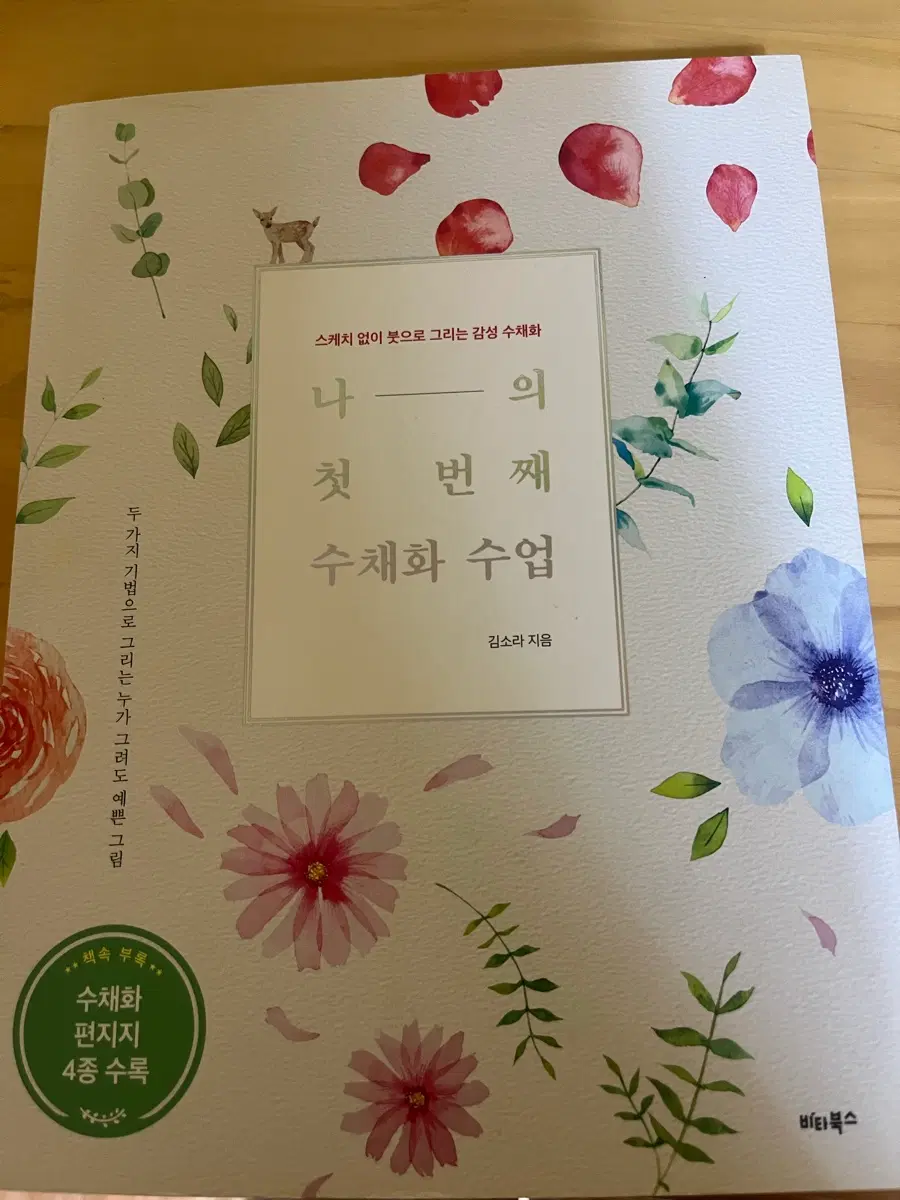 김소라의 첫 번째 수채화 수업 책