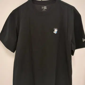 NEW ERA 도라에몽 콜라보 티셔츠 블랙 L 사이즈