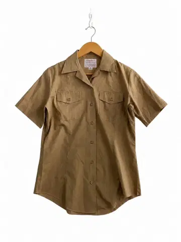 USA제 Creighton USMC 반팔 워크 셔츠 M