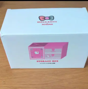 헬로키티 x 쓰리코인즈 펜 스탠드 부착 탁상 수납