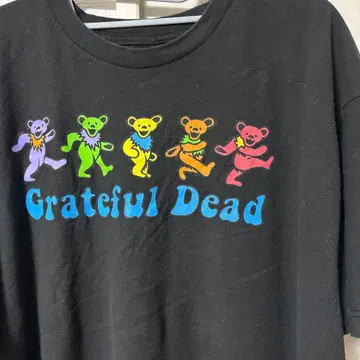 Grateful Dead 댄싱 베어 밴딩 T 그레이트풀 데드